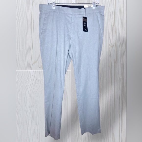 NWT ALFANI Men’s Stretch Flat Front Casual Business Slacks - Picture 2 of 9